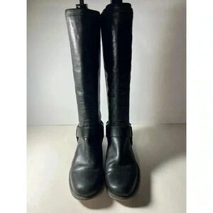FRYE Black Leather Women's Boots